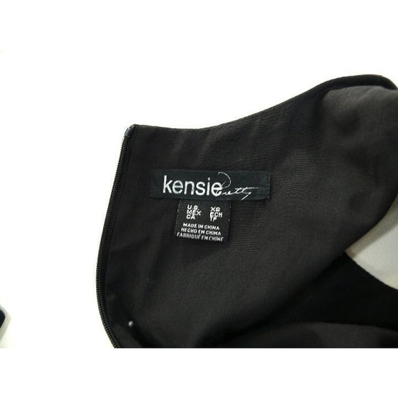 KENSIE brand sleeveless silk blend dress tie dye XS summer lightweight lined - Picture 5 of 5